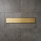 Joemo MICA 100-3000mm Stainless Steel 316 Custom Cut Tile Insert Channel Drain