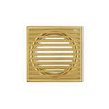 Joemo Mila 110mm x 110mm Square Stainless Steel 316 Linear Floor Grate 90mm Outlet Variant Colour Available