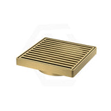 Joemo Mila 110mm x 110mm Square Stainless Steel 316 Linear Floor Grate 90mm Outlet Variant Colour Available
