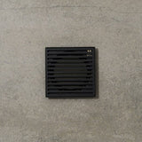 Joemo Mila 110mm x 110mm Square Stainless Steel 316 Linear Floor Grate 90mm Outlet Variant Colour Available