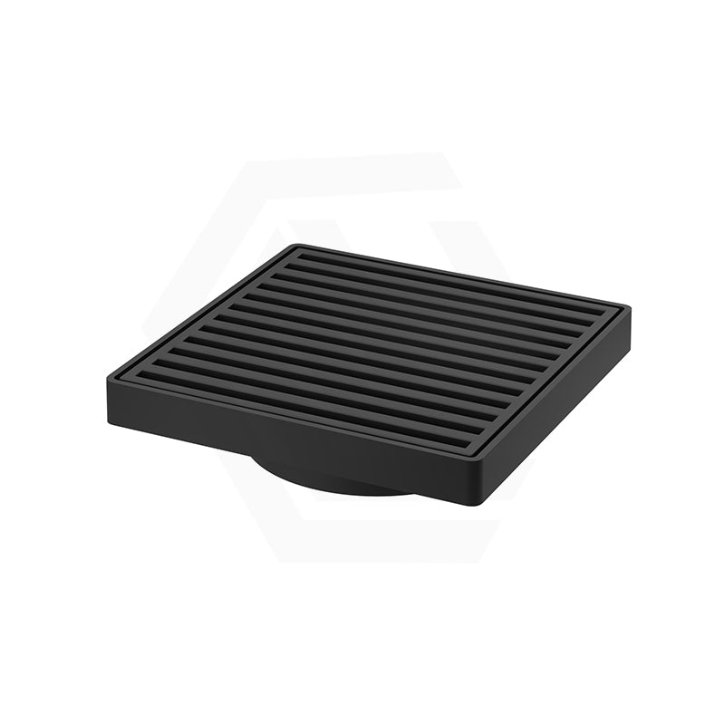 Joemo Mila 110mm x 110mm Square Stainless Steel 316 Linear Floor Grate 90mm Outlet Variant Colour Available