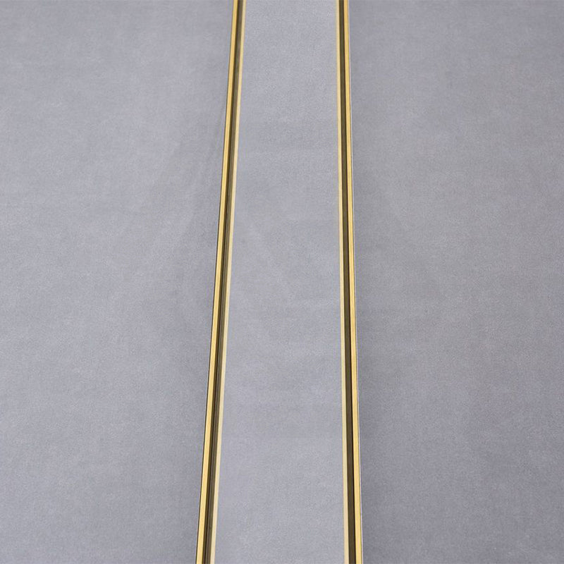 Joemo MILO 100-3000x100x22mm Tile Insert Aluminum Channel Drain Variant Colour Available