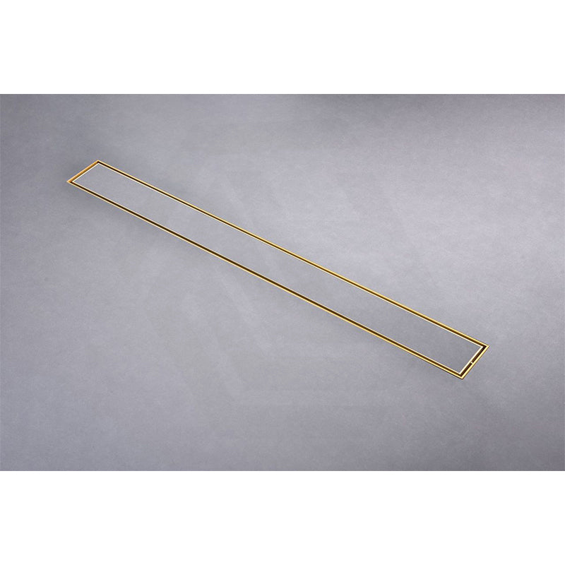 Joemo MILO 100-3000x100x22mm Tile Insert Aluminum Channel Drain Variant Colour Available