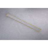 Joemo MILO 100-3000x100x22mm Tile Insert Aluminum Channel Drain Variant Colour Available