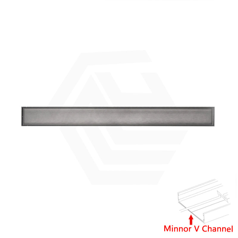 Joemo MILO 100-3000x100x22mm Tile Insert Aluminum Channel Drain Variant Colour Available