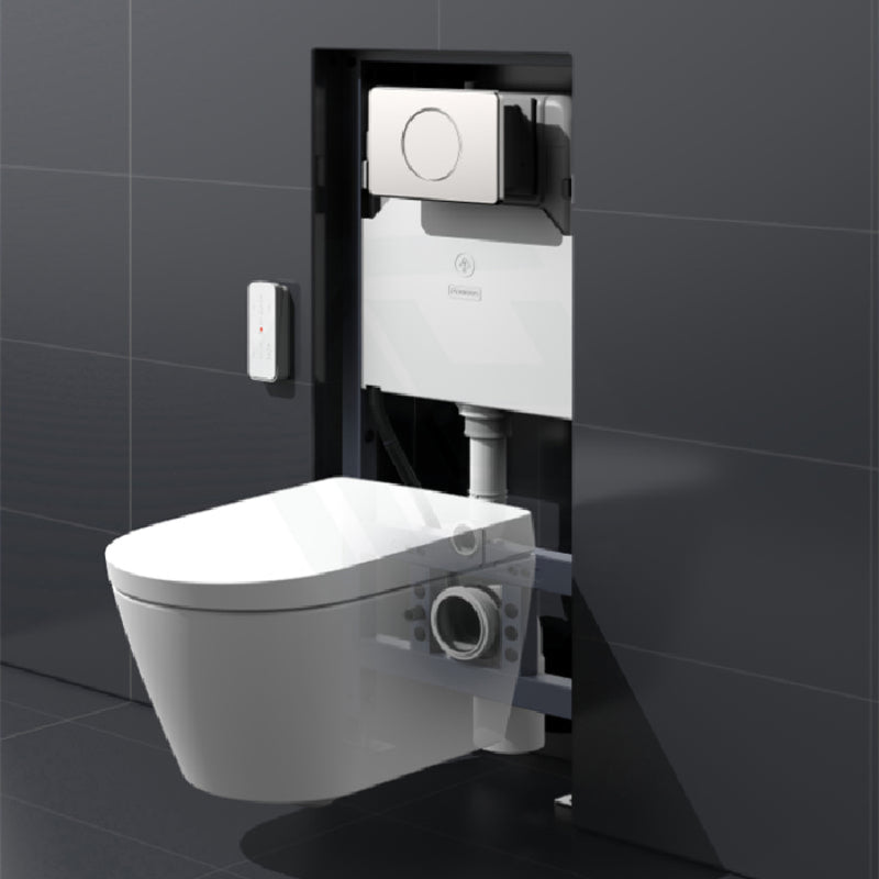 Jomoo Wall Hung Smart Toilet Pan With Inwall Cistern Push Button
