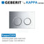 Geberit Kappa21Kh Toilet Button Chrome Plate Matt Trim For Concealed Cisterns 115.240.Kh.1 Toilets