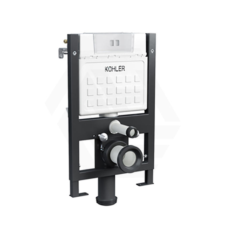Kohler Pneumatic In-Wall Cistern 150mm with Frame Low Height for Wall Hung Toilet, Flush Buttons Available