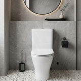 Kohler Reach II Rimless Back to Wall Toilet Suite Rear/Side Inlet 610x365x770mm - Gloss White