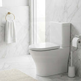 Kohler Reach II Rimless Back to Wall Toilet Suite Rear/Side Inlet 610x365x770mm - Gloss White