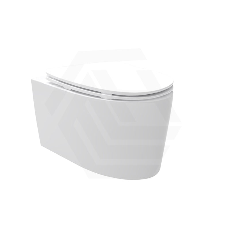 Kohler Grande 560x370x356mm Vitreous China White Rimless Wall Hung Toilet Pan, Seat Cover Available
