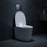 Kohler Grande Vitreous China Rimless Wall Faced Toilet Pan Only 580x370x390mm - Gloss White, Seat Cover Available