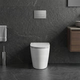 Kohler Grande Vitreous China Rimless Wall Faced Toilet Pan Only 580x370x390mm - Gloss White, Seat Cover Available