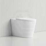 Kohler Grande Vitreous China Rimless Wall Faced Toilet Pan Only 580x370x390mm - Gloss White, Seat Cover Available