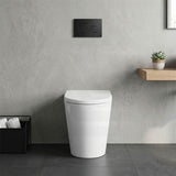 Kohler Grande Vitreous China Rimless Wall Faced Toilet Pan Only 580x370x390mm - Gloss White, Seat Cover Available