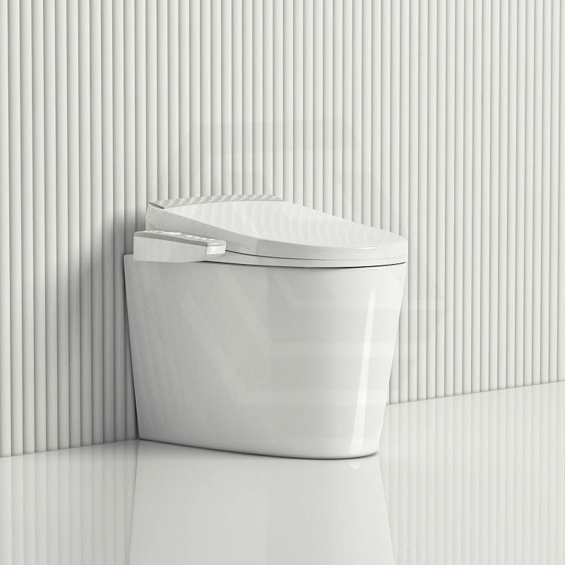 Kohler Grande Vitreous China Gloss White Rimless Wall Faced Toilet Pan with 99286A-0 Electronic Bidet Seat