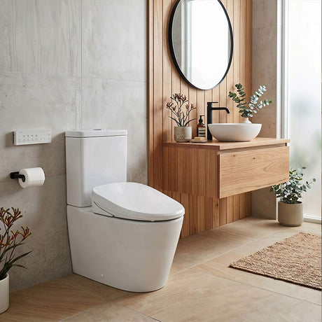 Kohler C3™-255 Electronic Elongated Bidet Seat with Remote Control 525x394x130mm - Matt White
