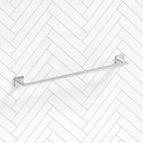 Kohler 610mm Square Single Towel Rail Wall Mounted In Various Colour
