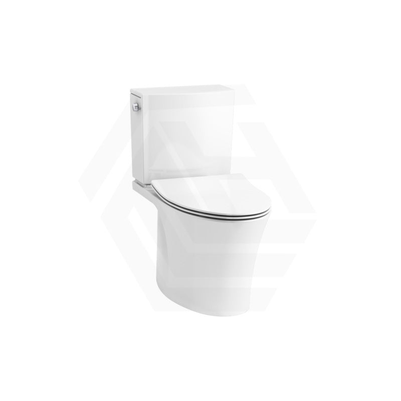 680x380x752mm Kohler Veil Close-Coupled Toilet Suite Gloss White Top Inlet Only with 2 Slim Seat Available
