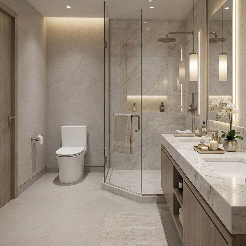 Kohler Veil Rimless Back to Wall Toilet Suite Top Inlet Only with 2 Slim Seat Available 680x380x752mm - Gloss White