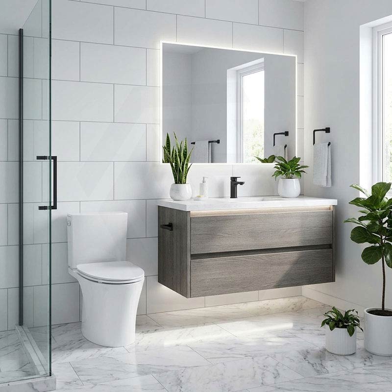 Kohler Veil Rimless Back to Wall Toilet Suite Top Inlet Only with 2 Slim Seat Available 680x380x752mm - Gloss White