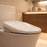 Kohler Veil Rimless Back to Wall Toilet with Intelligent Bidet Seat Top Inlet Only 680x380x752mm