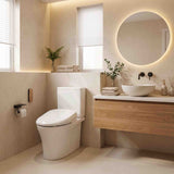 Kohler Veil Rimless Back to Wall Toilet with Intelligent Bidet Seat Top Inlet Only 680x380x752mm