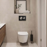 Kohler SKIM™ Pneumatic Glass Flush Plate Round Button Multi-Colour for In-wall Concealed Cistern