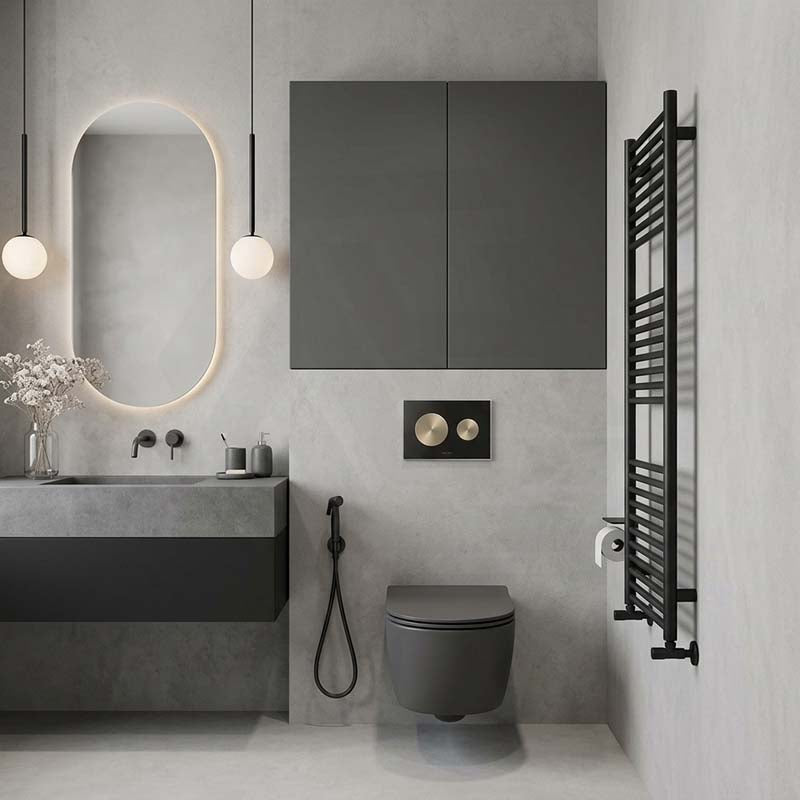 Kohler SKIM™ Pneumatic Glass Flush Plate Round Button Multi-Colour for In-wall Concealed Cistern