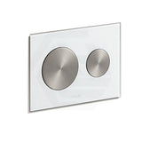 Kohler SKIM™ Pneumatic Glass Flush Plate Round Button Multi-Colour for In-wall Concealed Cistern