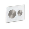 Kohler SKIM™ Pneumatic Glass Flush Plate Round Button Multi-Colour for In-wall Concealed Cistern