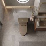 Kohler Grande Ceramic Rimless Dual Flush Back to Wall Toilet Suite 650x395x830mm - Matt Cashmere