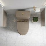 Kohler Grande Ceramic Rimless Dual Flush Back to Wall Toilet Suite 650x395x830mm - Matt Cashmere