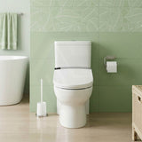 Englefield Intelligent Electric Toilet Cover Bidet Seat Plus with Remote Control for Toilet 505x405x150mm - Gloss White