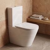 Kohler Melius Rimless Back to Wall Toilet with Slim Seat 670x360x840mm - Gloss White