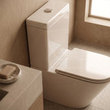 Kohler Melius Rimless Back to Wall Toilet with Slim Seat 670x360x840mm - Gloss White
