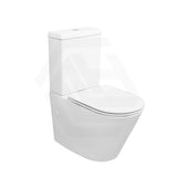 Kohler Melius Rimless Back to Wall Toilet with Slim Seat 670x360x840mm - Gloss White