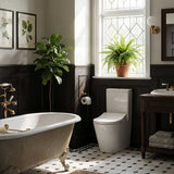 Kohler Opiaz Rimless Back to Wall Toilet with Englefield AVB Electric Bidet Seat 670x360x840mm - Gloss White