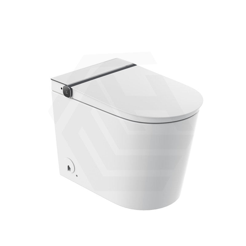 Englefield Sapphire Floor Standing Tankless Intelligent Toilet with VORTEX Flushing 607x392x464mm - Gloss White