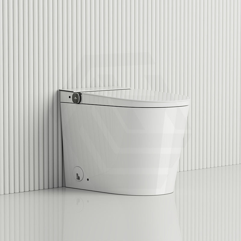 Englefield Sapphire Floor Standing Tankless Intelligent Toilet with VORTEX Flushing 607x392x464mm - Gloss White