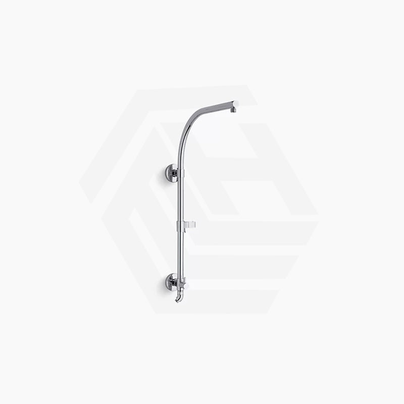Kohler HydroRail Arched Twin Shower System with Awaken Hand Shower & Optional Overhead Shower - Polished Chrome