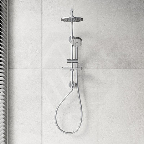 Kohler HydroRail Arched Twin Shower System with Awaken Hand Shower & Optional Overhead Shower - Polished Chrome