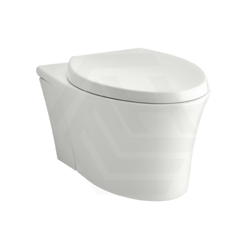 Kohler Veil 554x385x345mm Vitreous China White Rimless Wall Hung Toilet Pan with Seat