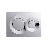 Kohler Lynk Flush Plate Dual Button Variant Colour Available for Mechanical In-wall Cisterns