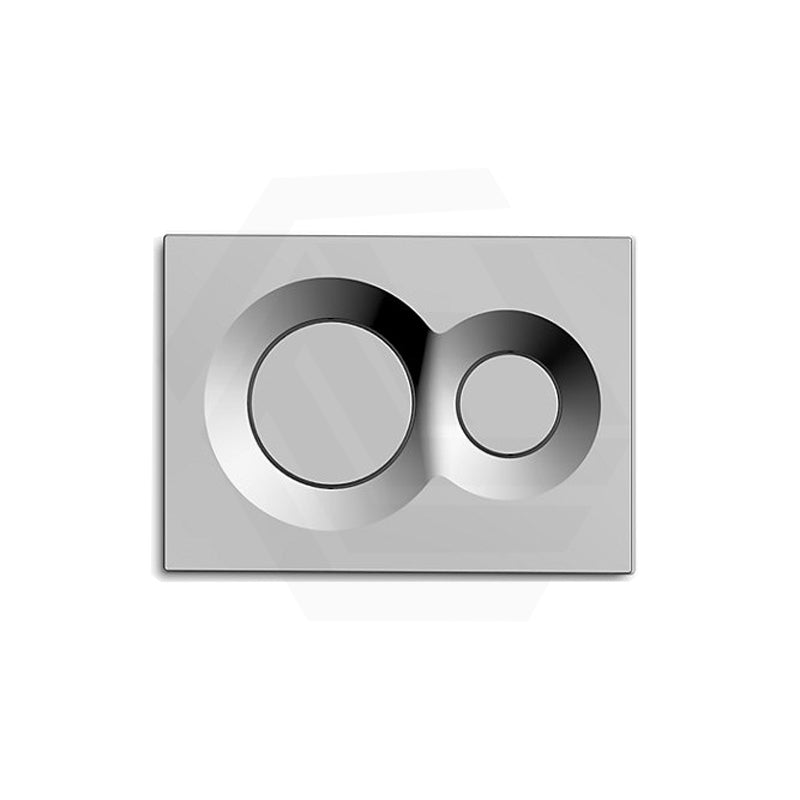 Kohler Lynk™ Pneumatic Flush Plate Round Button Polished Chrome for In-wall Concealed Cistern