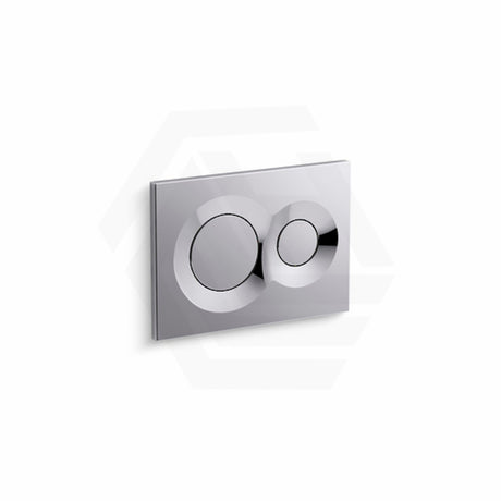 Kohler Lynk™ Pneumatic Flush Plate Round Button Polished Chrome for In-wall Concealed Cistern