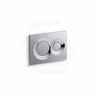 Kohler Lynk™ Pneumatic Flush Plate Round Button Polished Chrome for In-wall Concealed Cistern
