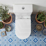 Kohler Grande Rimless Dual Flush Back to Wall Toilet Suite 680x370x790mm - Gloss White