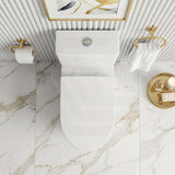 Kohler Grande Rimless Dual Flush Back to Wall Toilet Suite 680x370x790mm - Gloss White