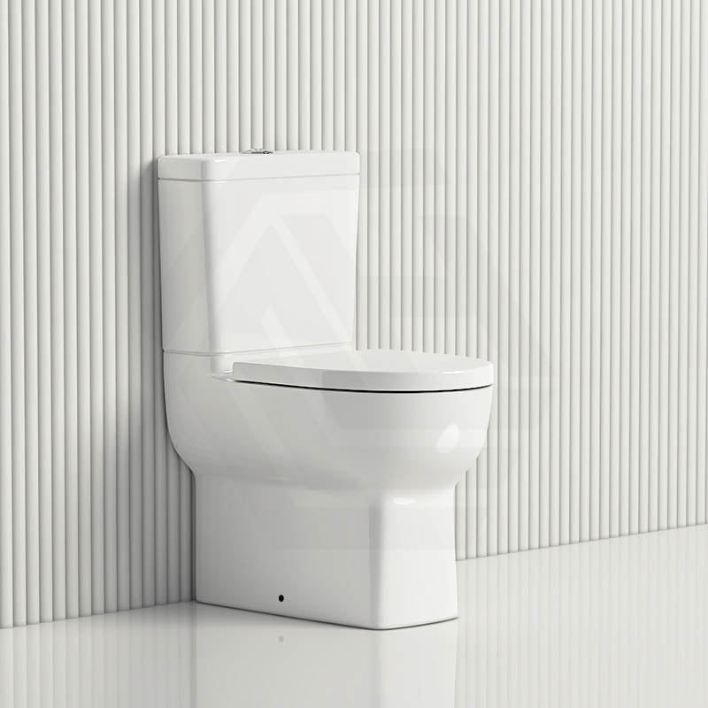 600x406x835mm Kohler Reach™ Compact Back to Wall Toilet Suite Gloss White Rear/Side Inlet